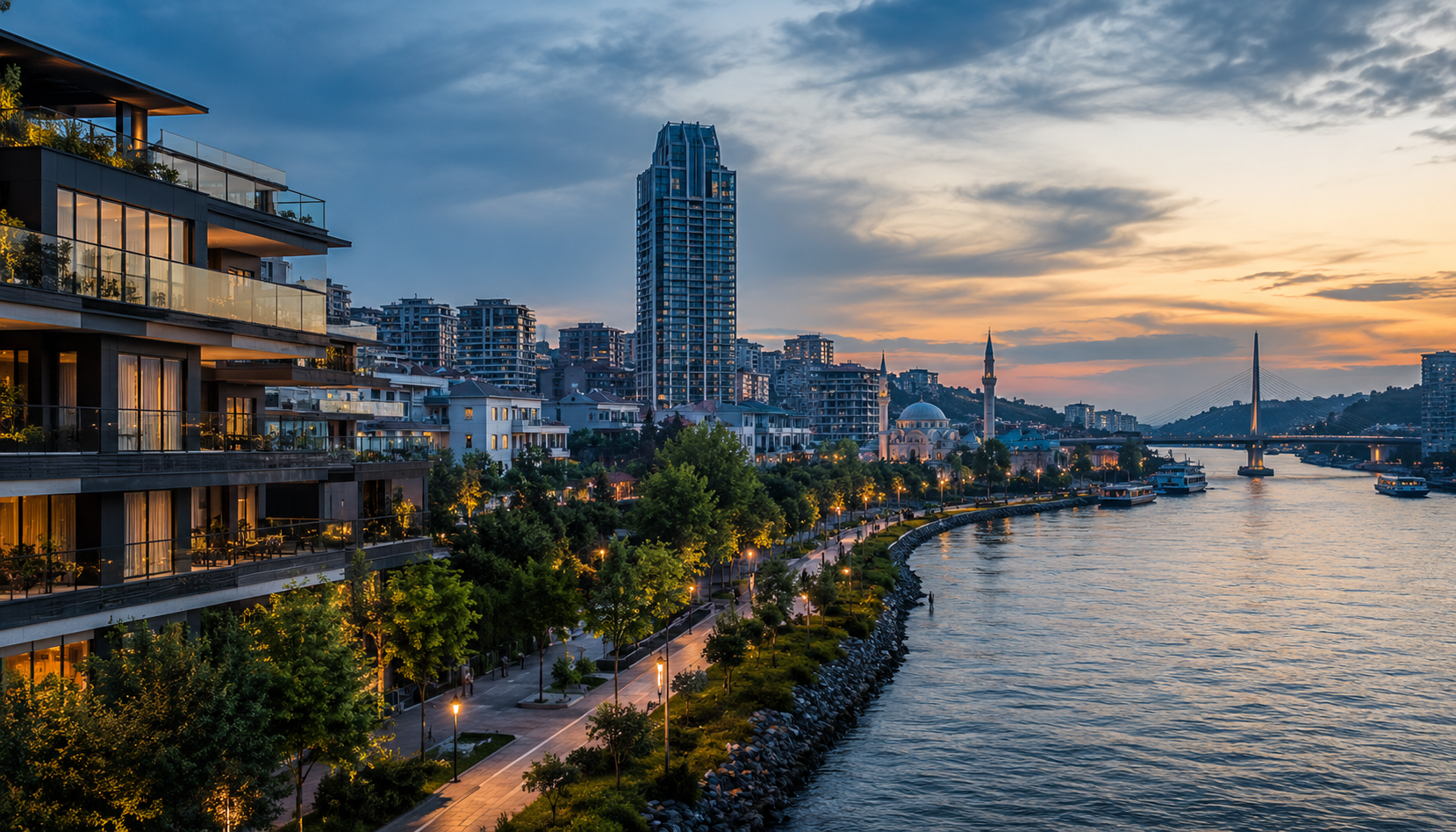 Kağıthane new residential developments and central location